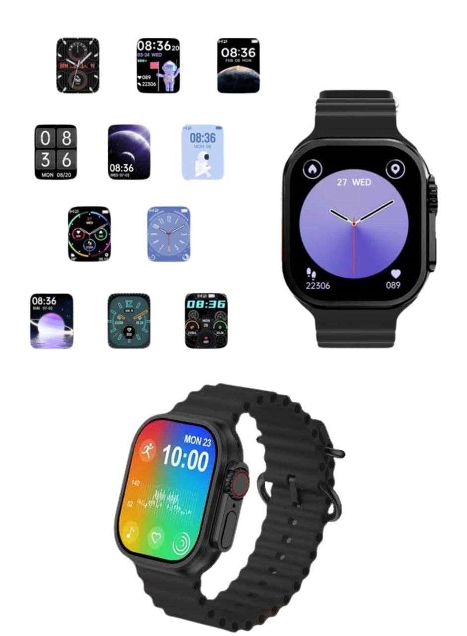 Akıllı Saat Sağlık Takibi Kalp Atışı Adımsayar Ultra Yeni Nesil nefes Egzersizi