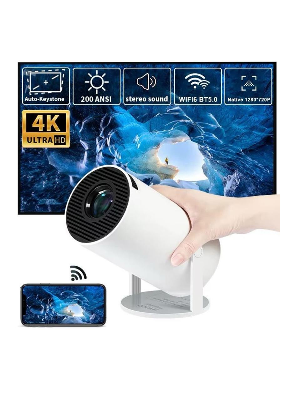 Ayaklı Projeksiyon Taşınabilir Mini Projektör Sinema Projektörü Android