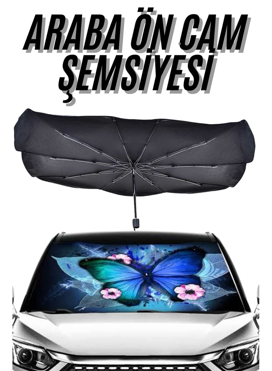 Güneş Önleyici Katlanabilir Oto Araba Güneşlik Şemsiye Tip Ön Cam