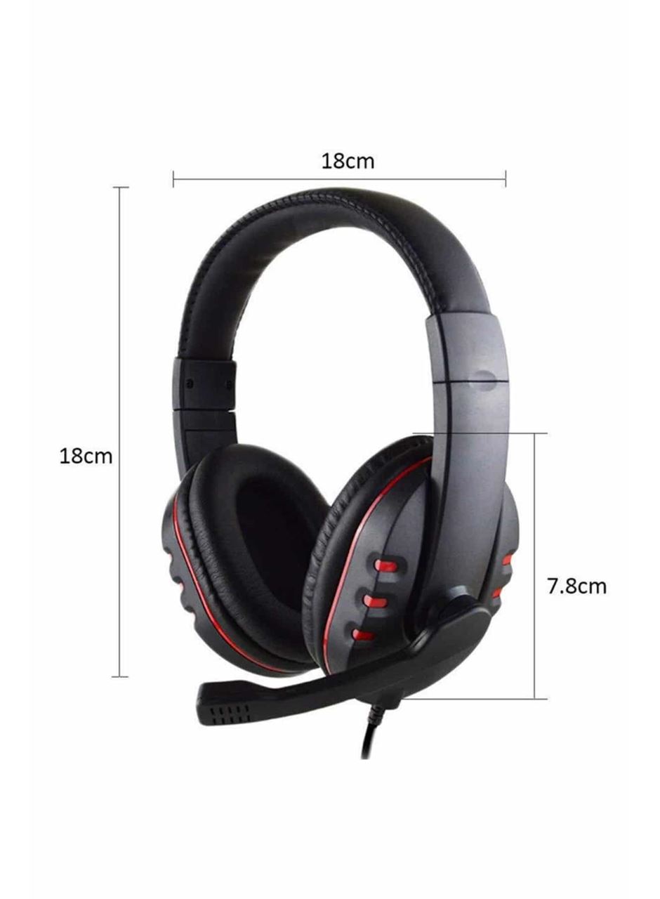 Oyuncu Kulaklığı Kulak Üstü Kablolu Gaming Kulaklık Mikrofonlu ANC Özelliği