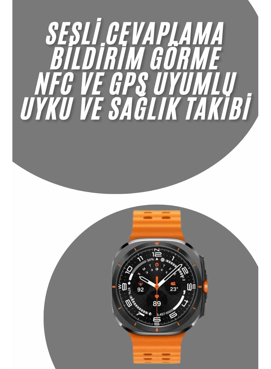 Tüm Telefonlara Uyumlu Akıllı Saat Uyku ve Sağlık Takibi Nabız Ölçer Adım sayar