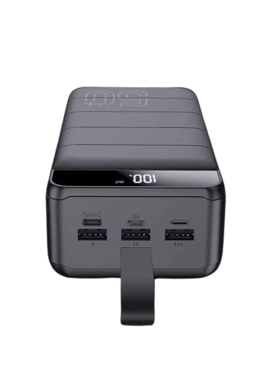 Powerbank Çoklu Şarj Girişi 50.000 Mah Taşınabilir Dijital Göstergeli