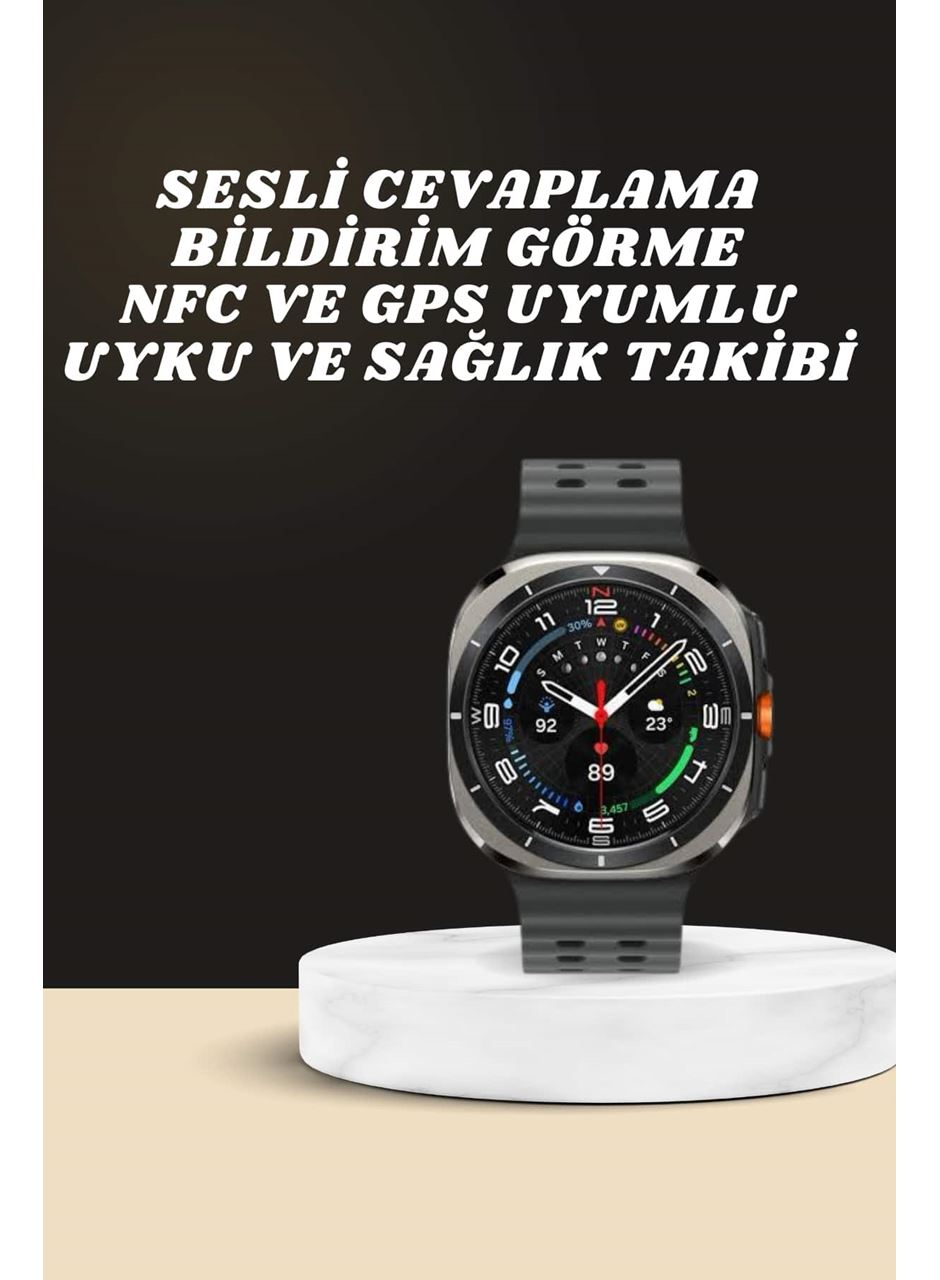 Akıllı Saat Amoled Ekran Bluetooth Bağlantılı Sağlık Takibi GPS Uyumlu