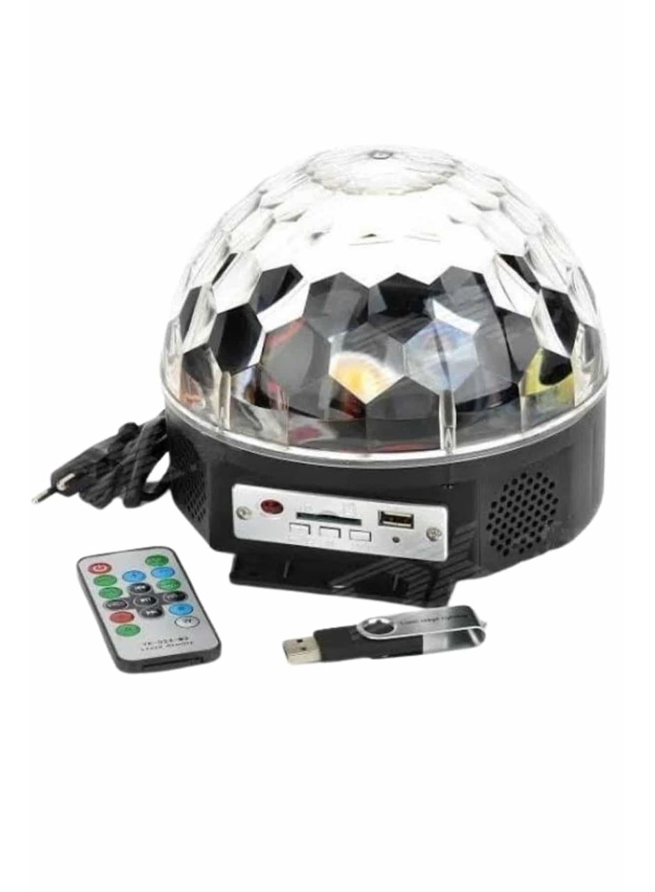Disko Topu Renkli Işıklı Lazer Parti Bluetooth Bağlantılı Led Küre