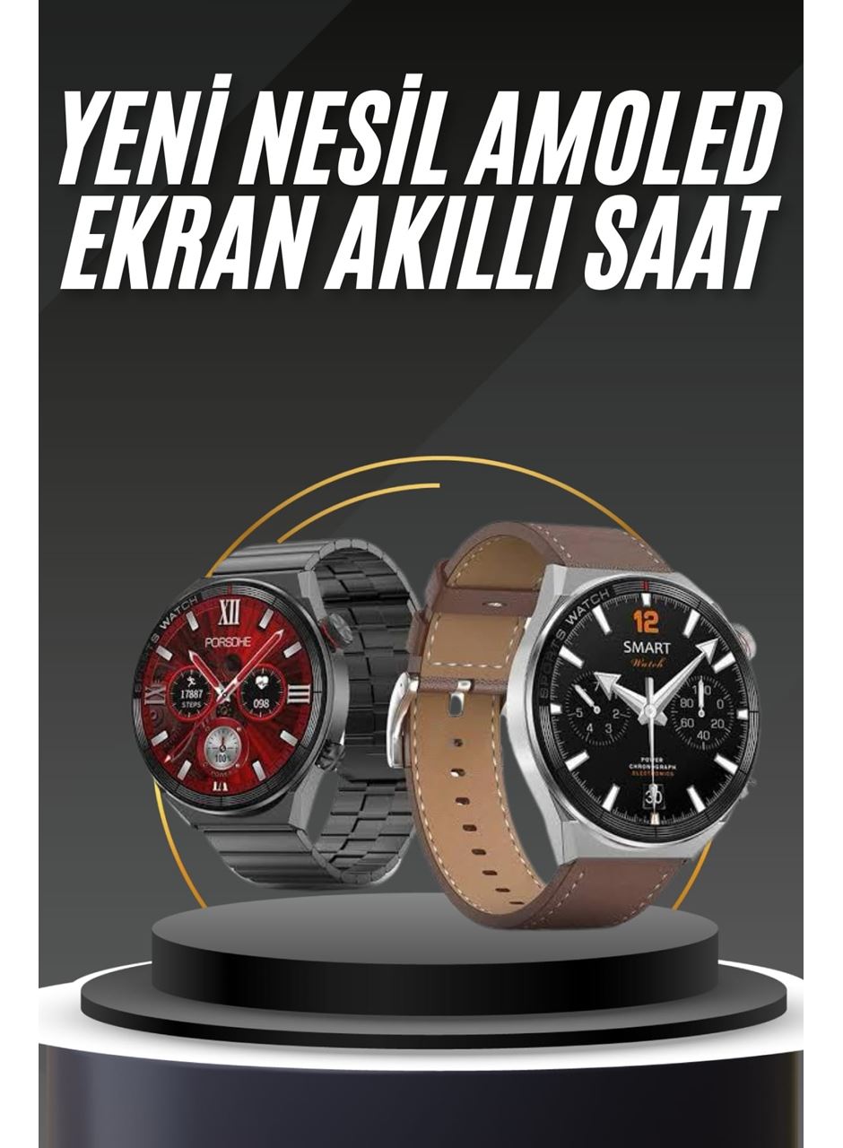 Çağrı Cevaplama Sesli Asistan Çoklu Dil Desteği 5.0 Bluetooth Akıllı Saat