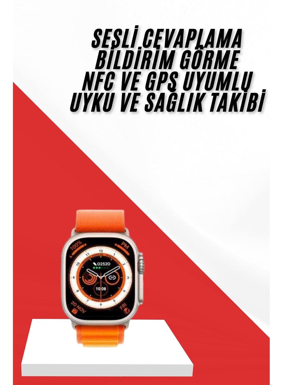 Akıllı Saat GPS Özelliği Bildirim Görme Adımsayar Sesli Görüşme Yapabilen