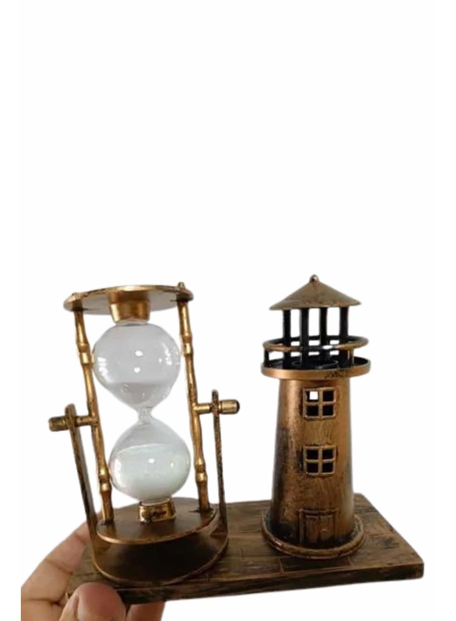 Eyfel Kulesi ve Deniz Feneri Dekoratif Masa Biblosu Hediyelik
