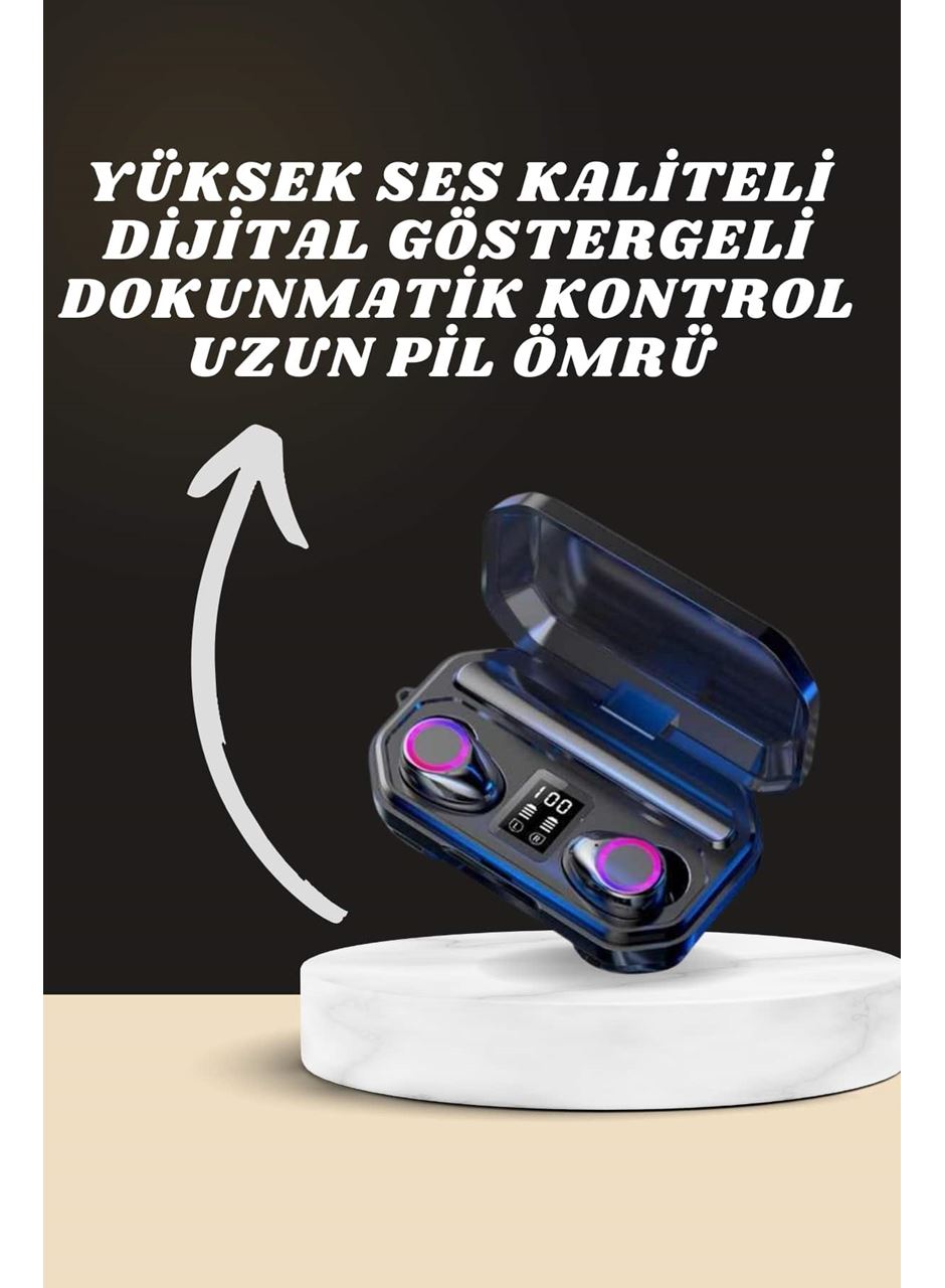 Yeni Nesil Akıllı Saat ve Bluetooth Kulaklık Kampanyası Dijital Göstergeli Powerbankli