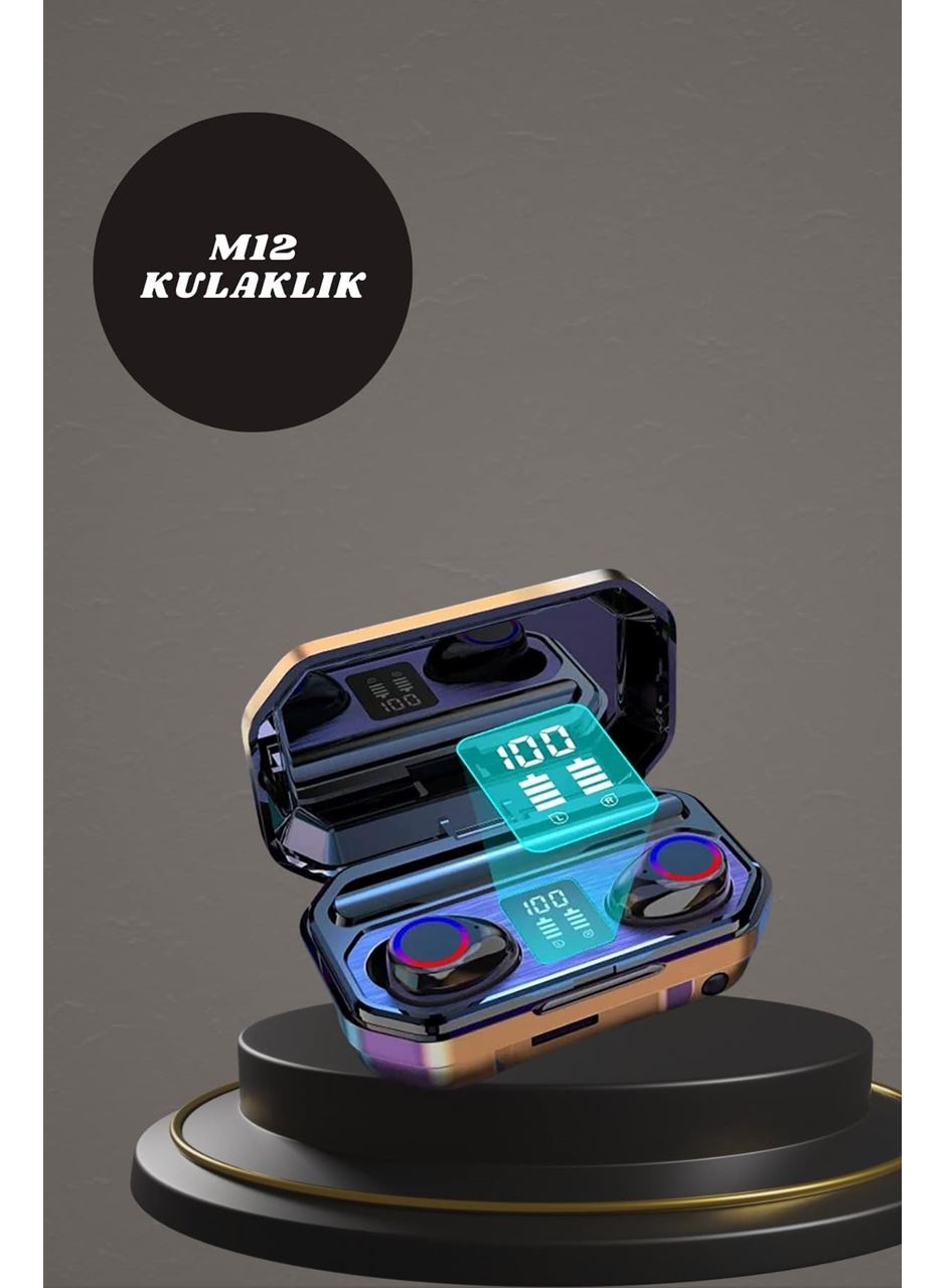 Yeni Nesil Akıllı Saat ve Bluetooth Kulaklık Kampanyası Dijital Göstergeli Powerbankli