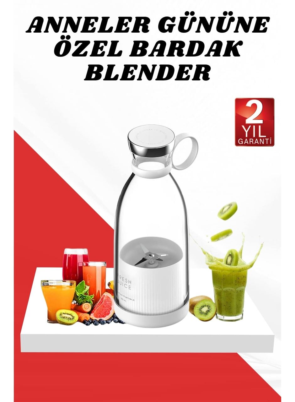 Anneler Gününe Özel Hediye Bardak Blender Paslanmaz Çelik Bıçaklı