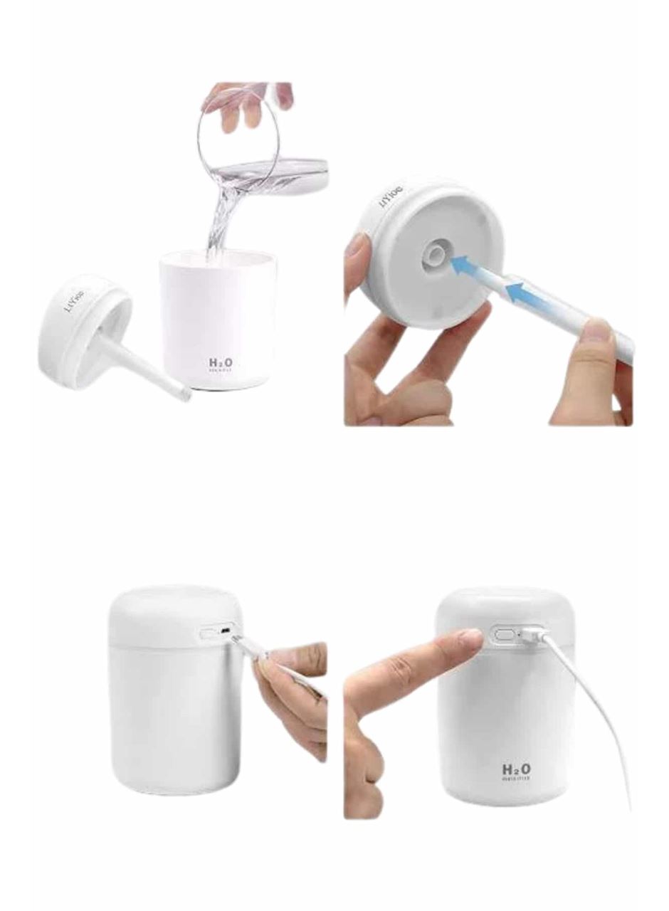 Sevgiliye Hediye Led Işıklı Hava Nemlendirici USB Şarjlı Sevgiliye Özel