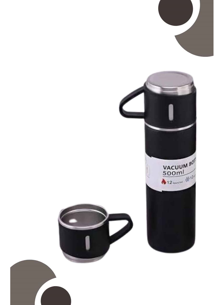 3 Bardaklı Termos Seti Anneler Gününe Özel Hediye Taşınabilir Sızdırmaz Isı Koruyucu