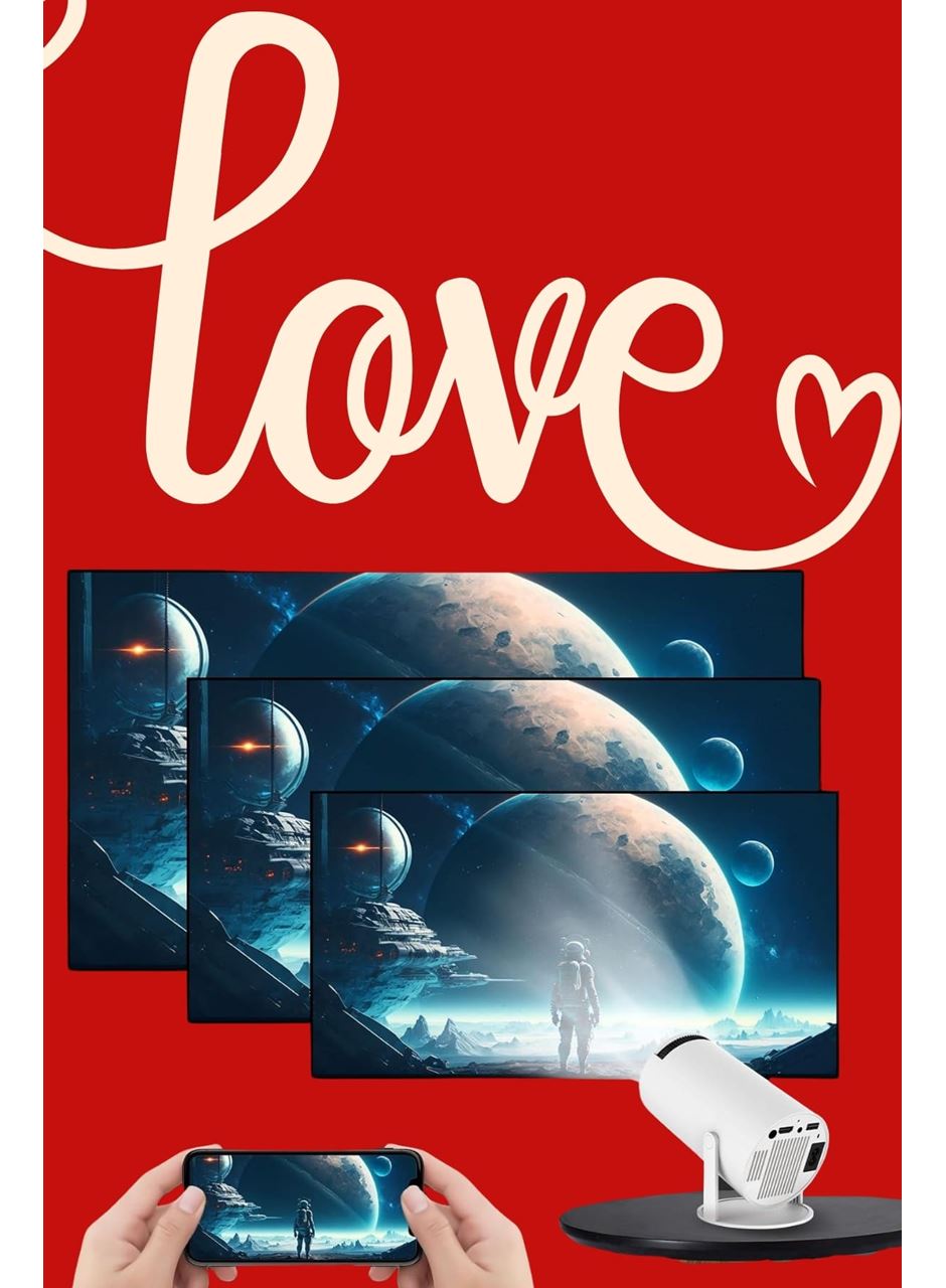 Sevgiliye Özel Hediye Ayaklı Sinema Projektörü Projeksiyon