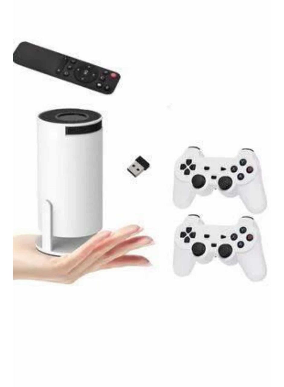 Taşınabilir Android Projeksiyon Ayaklı Çift Kollu 4K Çözünürlüklü Sinema Projeksiyonu