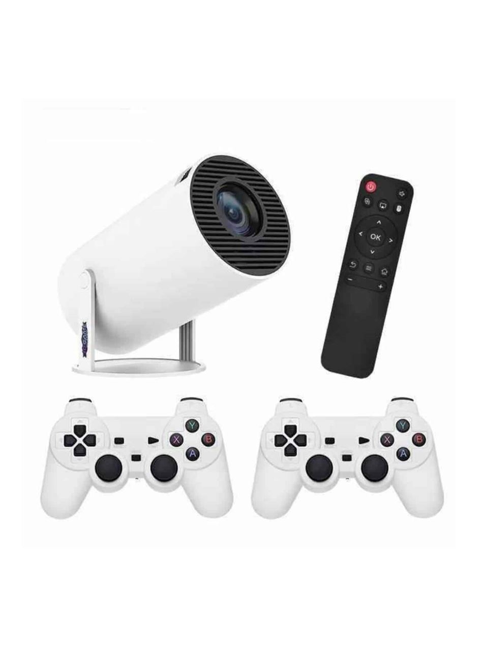 Ayaklı Oyun Projeksiyonu Çift Kollu Taşınabilir Sinema Projektörü