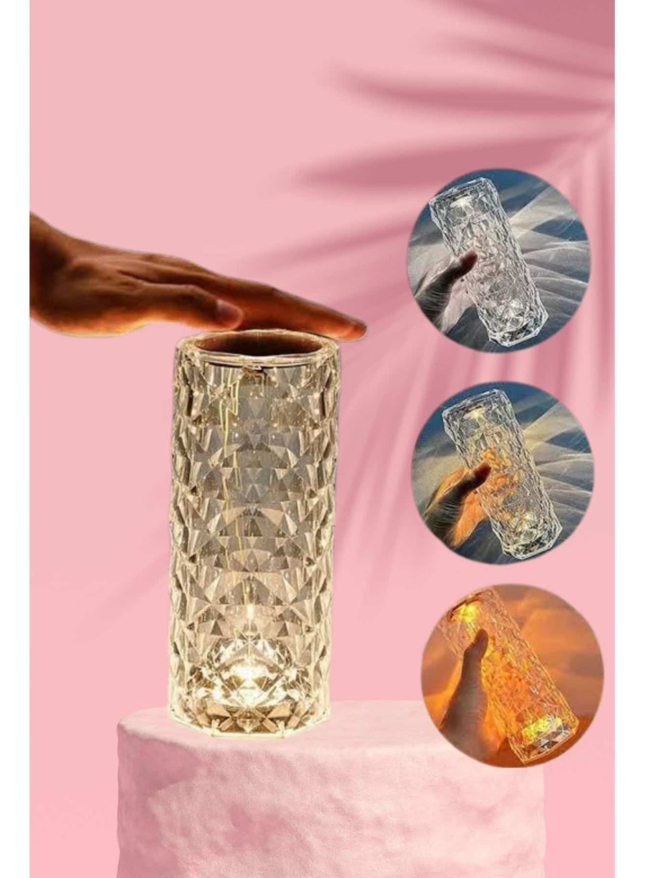 Sevgililer Gününe Özel Romantik Kristal Gece Lambası Sevgiliye Hediye