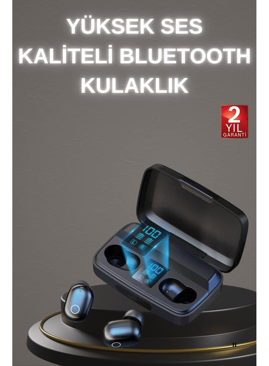 Yeni Nesil TWS Kablosuz Kulaklık Güçlü Batarya Yüksek Kalite Bluetooth 5.0 ANC Özelliği