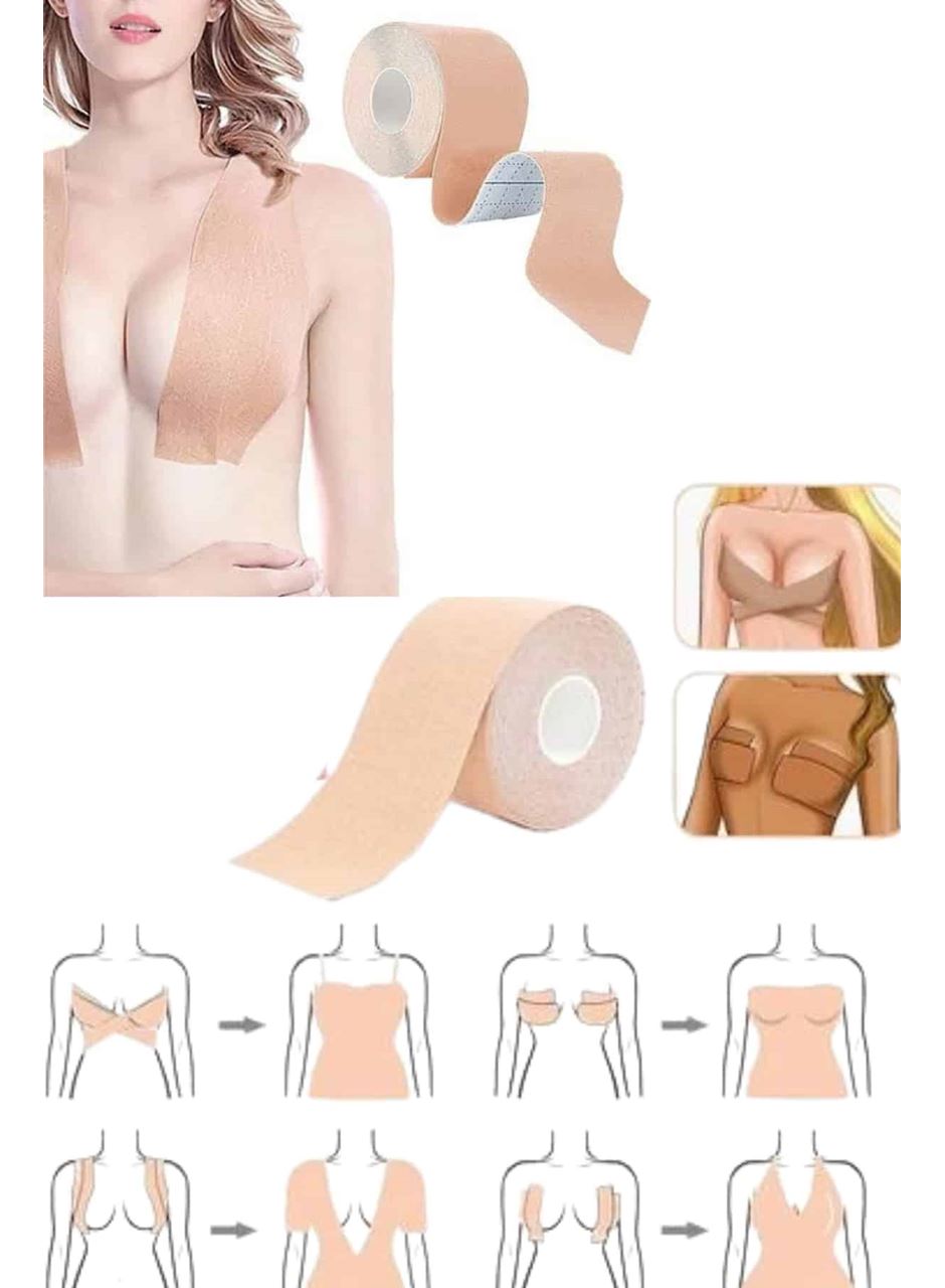 Göğüs Bandı Toparlayıcı ve Şekillendirici Tere ve Suya Dayanıklı Esnek Yapılı Hassas Ciltlere Uygun