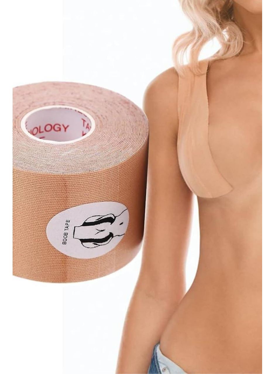 Toparlayıcı ve Şekillendirici Göğüs Bandı Tere ve Suya Dayanıklı Hassas Ciltlere Uygun