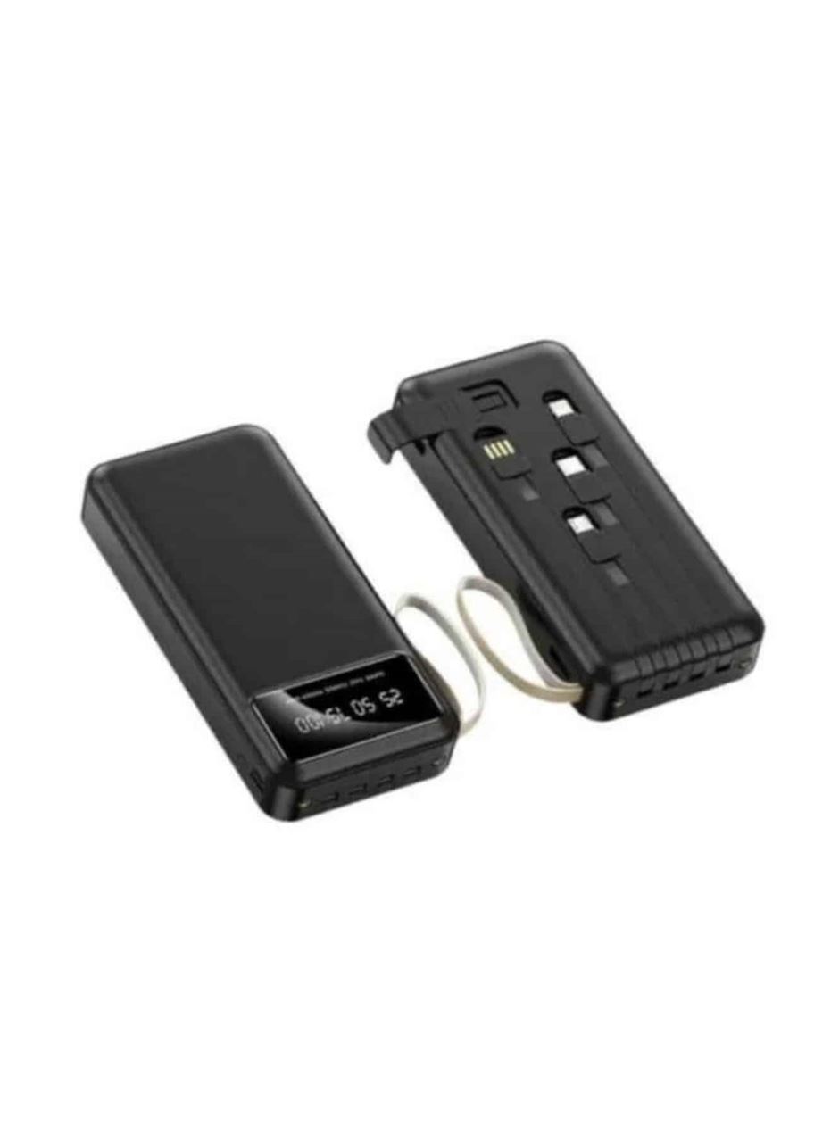 Powerbank Şarj Cihazı 4 Çıkışlı 20.000 MAH Powerbank Kompakt Yüksek Kapasiteli Hızlı Şarj