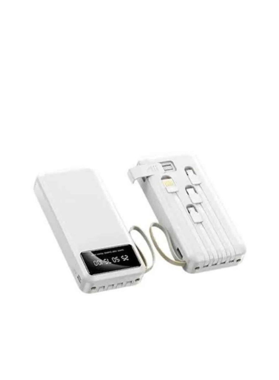 4 Çıkışlı 20.000 MAH Powerbank Taşınabilir Çoklu Giriş