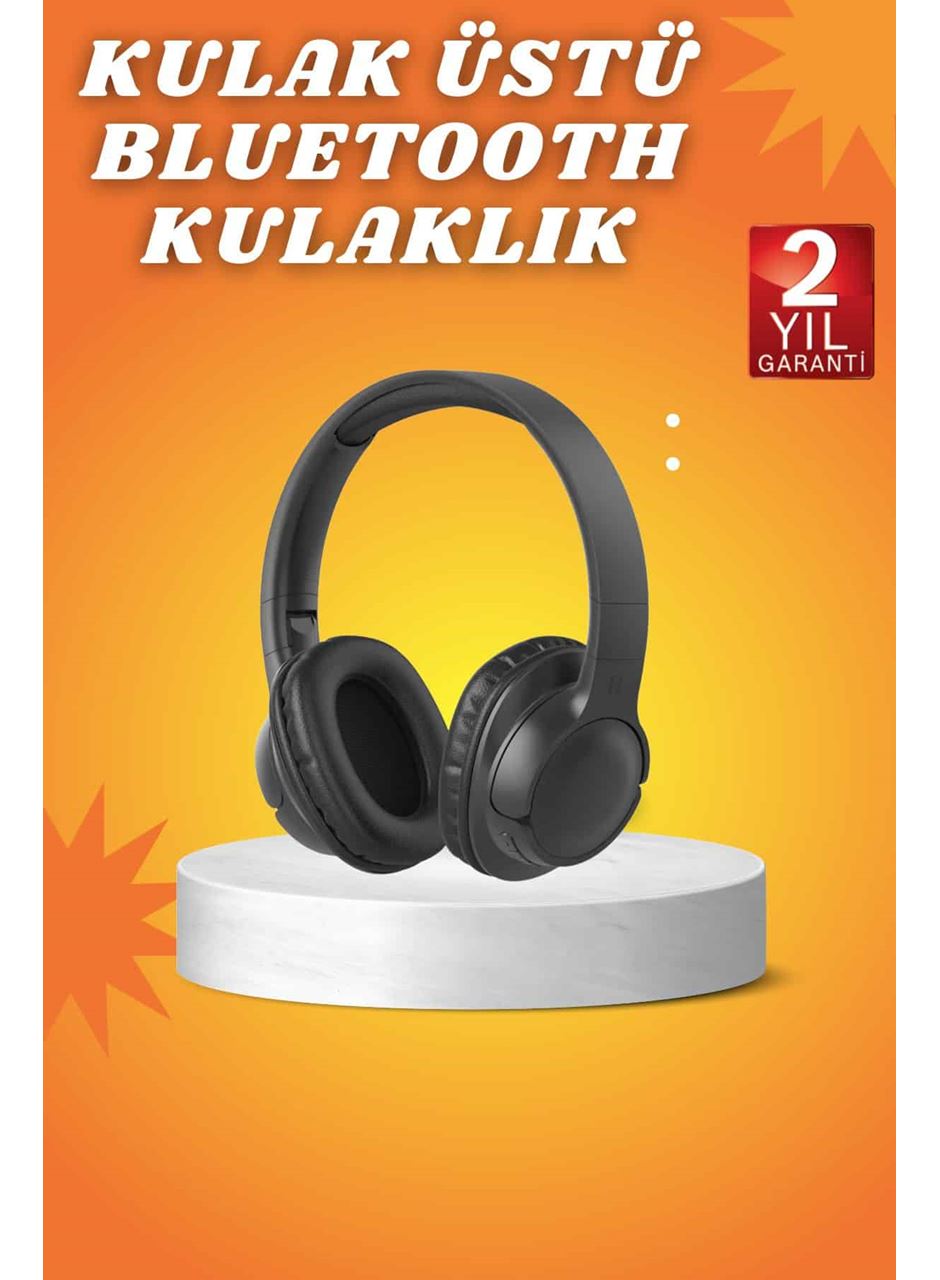 Kablosuz Bluetooth Kulaklık Kulak Üstü Mikrofonlu 5.0 Bluetooth ANC Özelliği