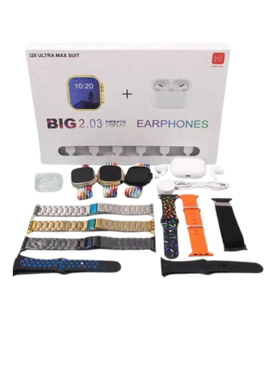 Akıllı Saat Bluetooth Kulaklık Adımsayar Sağlık Takibi Çağrı Cevaplama