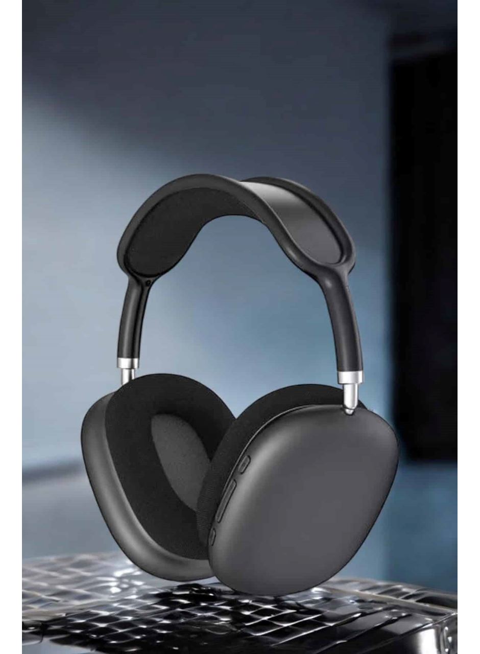 P9 Plus Hi-fi Ses Kalitesi Ayarlanabilir Mikrofonlu Bluetooth Kulaklık Siyah