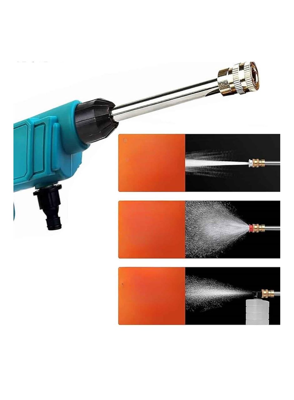 Şarjlı Oto Yıkama, Bahçe Sulama Tabancası Makinesi Yüksek Basınçlı