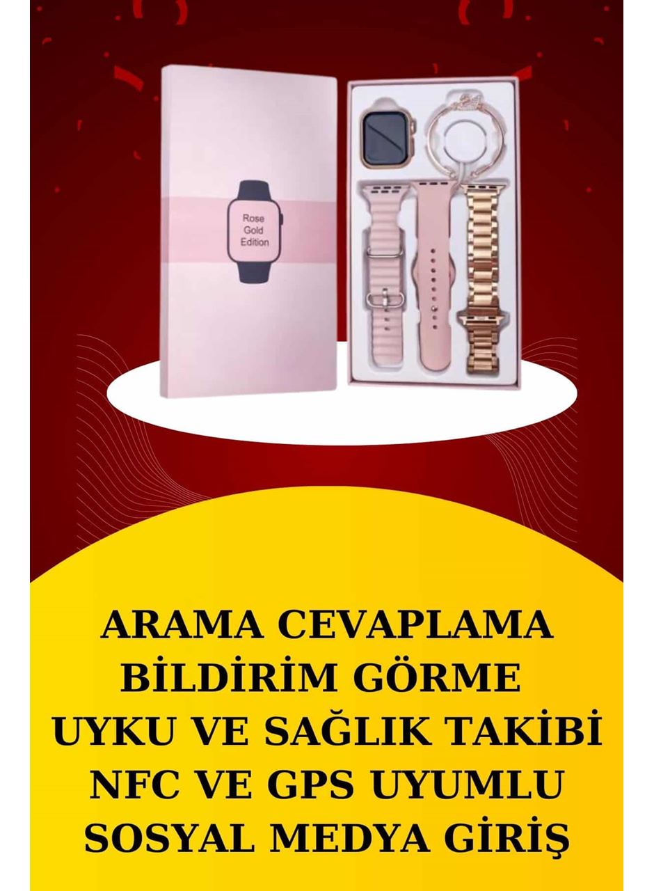 Wireless Şarjlı Akıllı Saat ve Dijital Göstergeli Kablosuz Bluetooth Kulaklık Nabız Ölçer