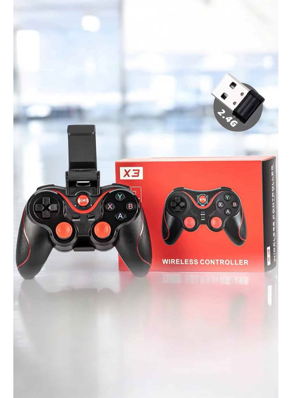 Android Uyumlu Gamepad X3 Game Stick Oyun Kolu Bluetooth Bağlantılı