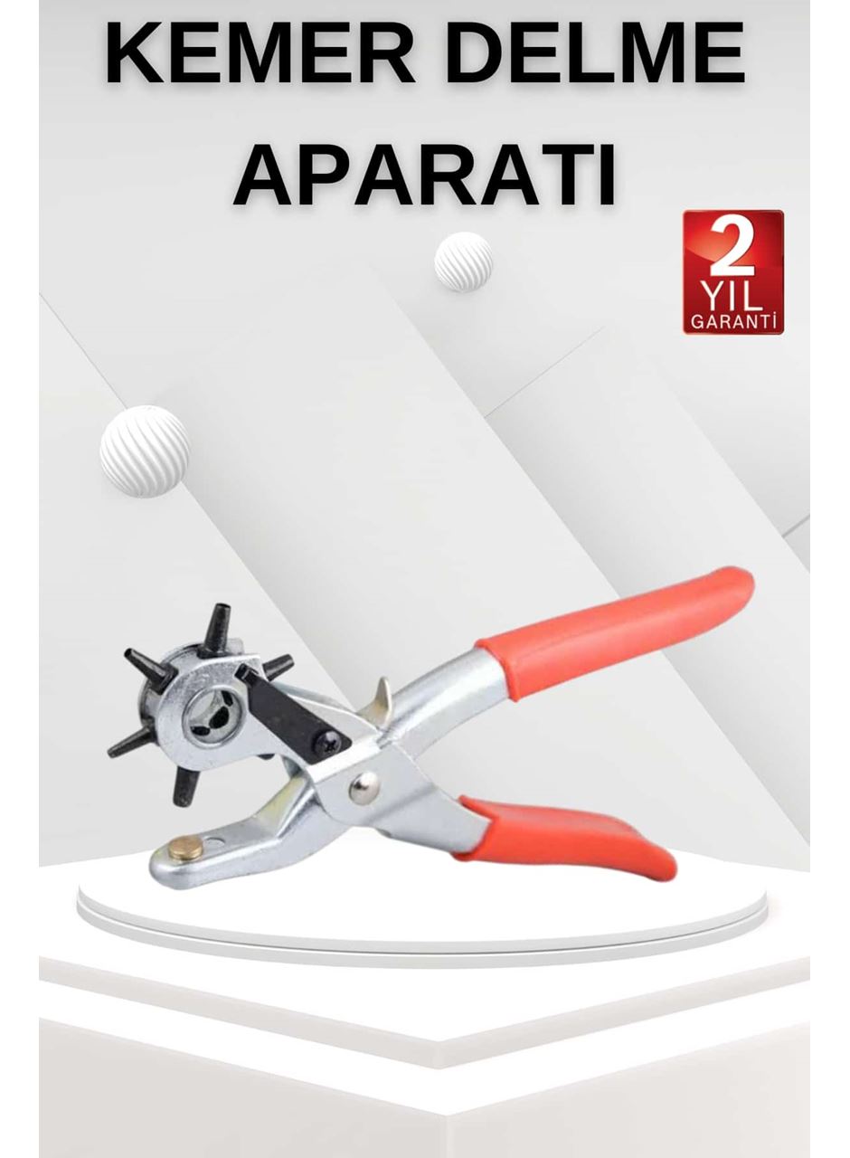 Kemer Delme Makinesi Aleti Kemer Delme Pensi Kumaş Kemer Ayakkabı Deri