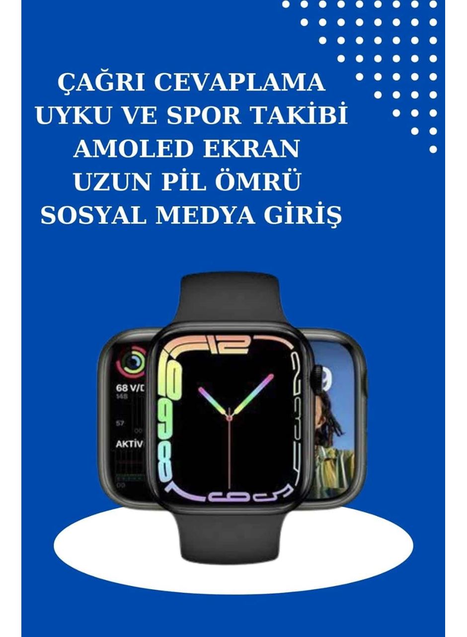 2025 Model Akıllı Saat ve 2.Nesil TWS Bluetooth Kulaklık ANC Özelliği Amoled Ekran