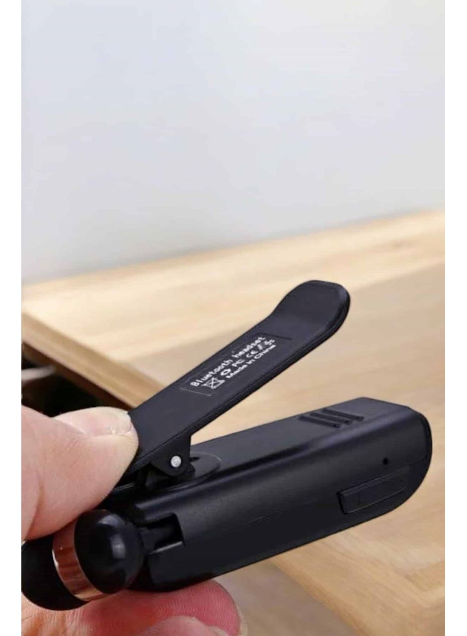 Tüm Telefonlara Uyumlu Mikrofonlu Titreşimli Makaralı Bluetooth Kulakiçi Kulaklık