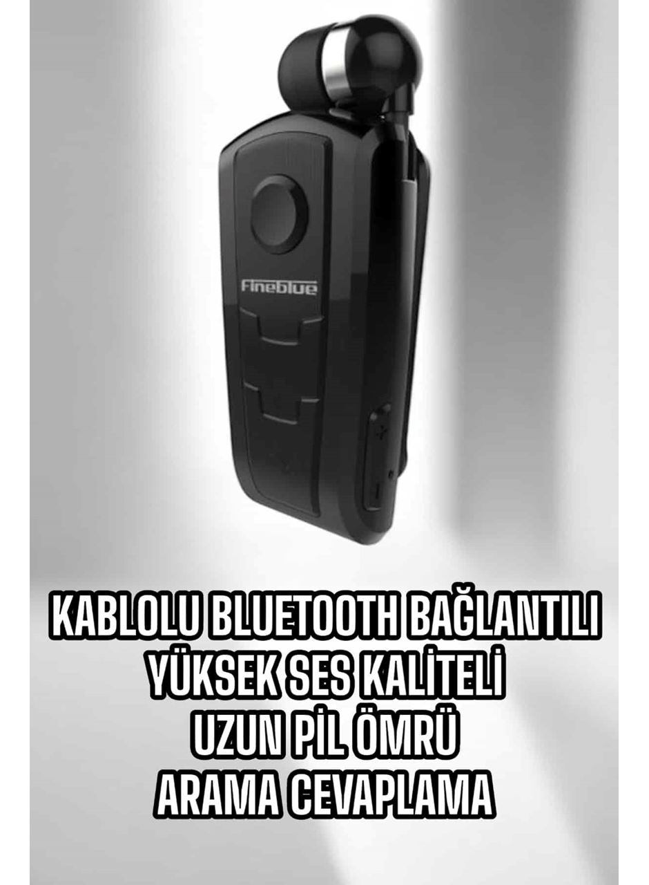Tüm Telefonlara Uyumlu Mikrofonlu Titreşimli Makaralı Bluetooth Kulakiçi Kulaklık