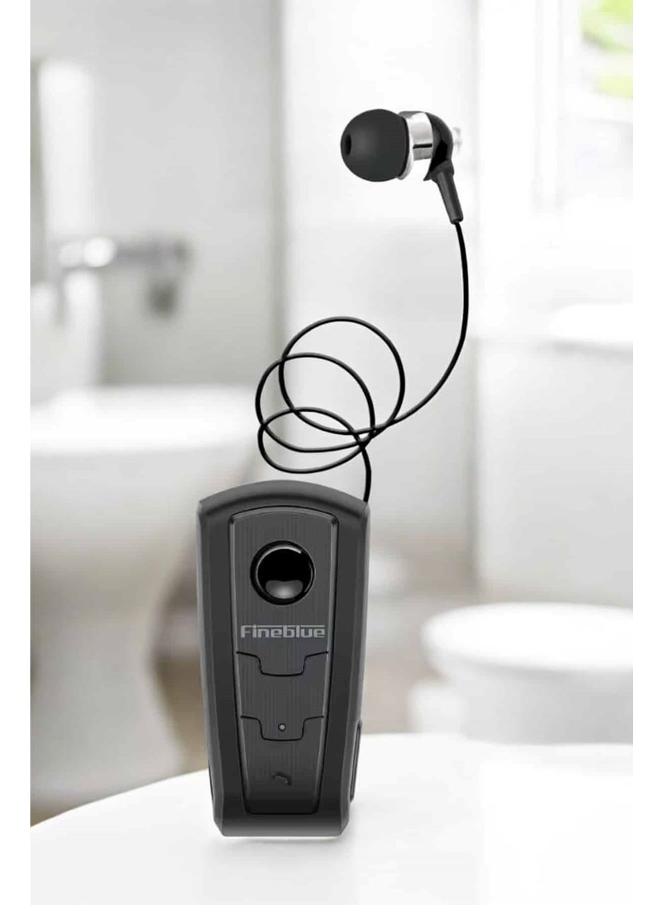 Makaralı Bluetooth Kulaklık Çağrı Cevaplama Kablolu Uzun Pil Ömrü