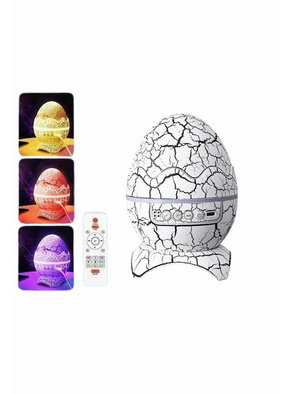 Dinozor Yumurtası Gece Masa Lambası Bluetooth Hoparlör 14 Renk Seçeneği