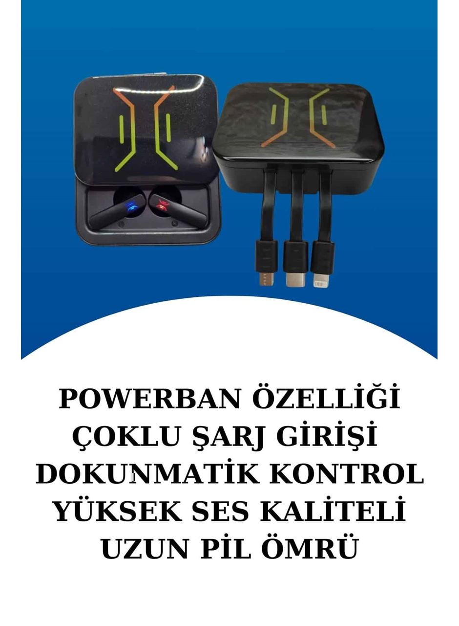 Dijital Göstergeli Bluetooth Kulaklık ve Bildirim Görebilen Akıllı Saat Alarm ve Titreşim