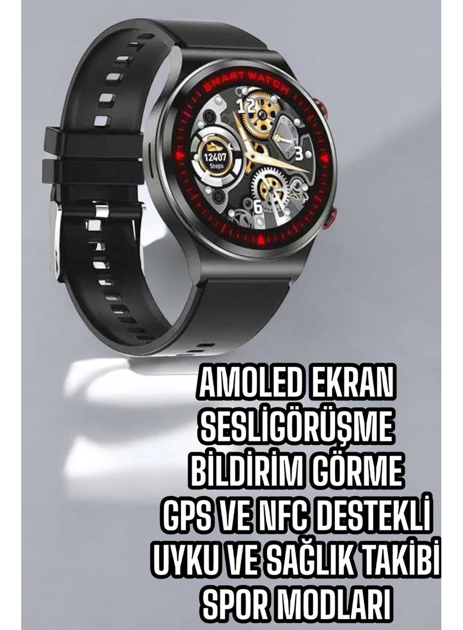 Bluetooth Bağlantılı Akıllı Saat Tüm Telefonlara Uyumlu Değiştirilebilir Kordon