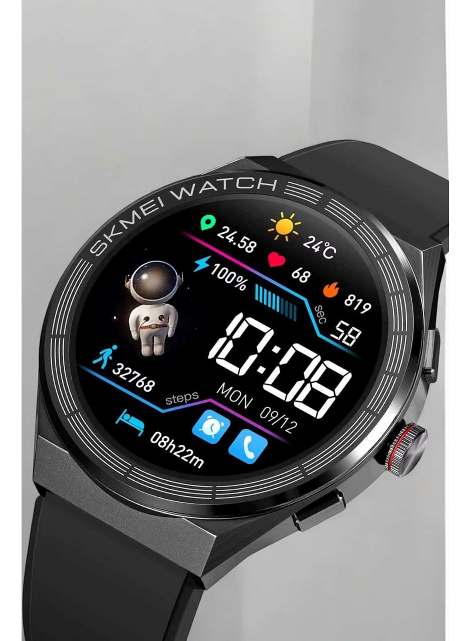 Bluetooth Bağlantılı Akıllı Saat Tüm Telefonlara Uyumlu Değiştirilebilir Kordon