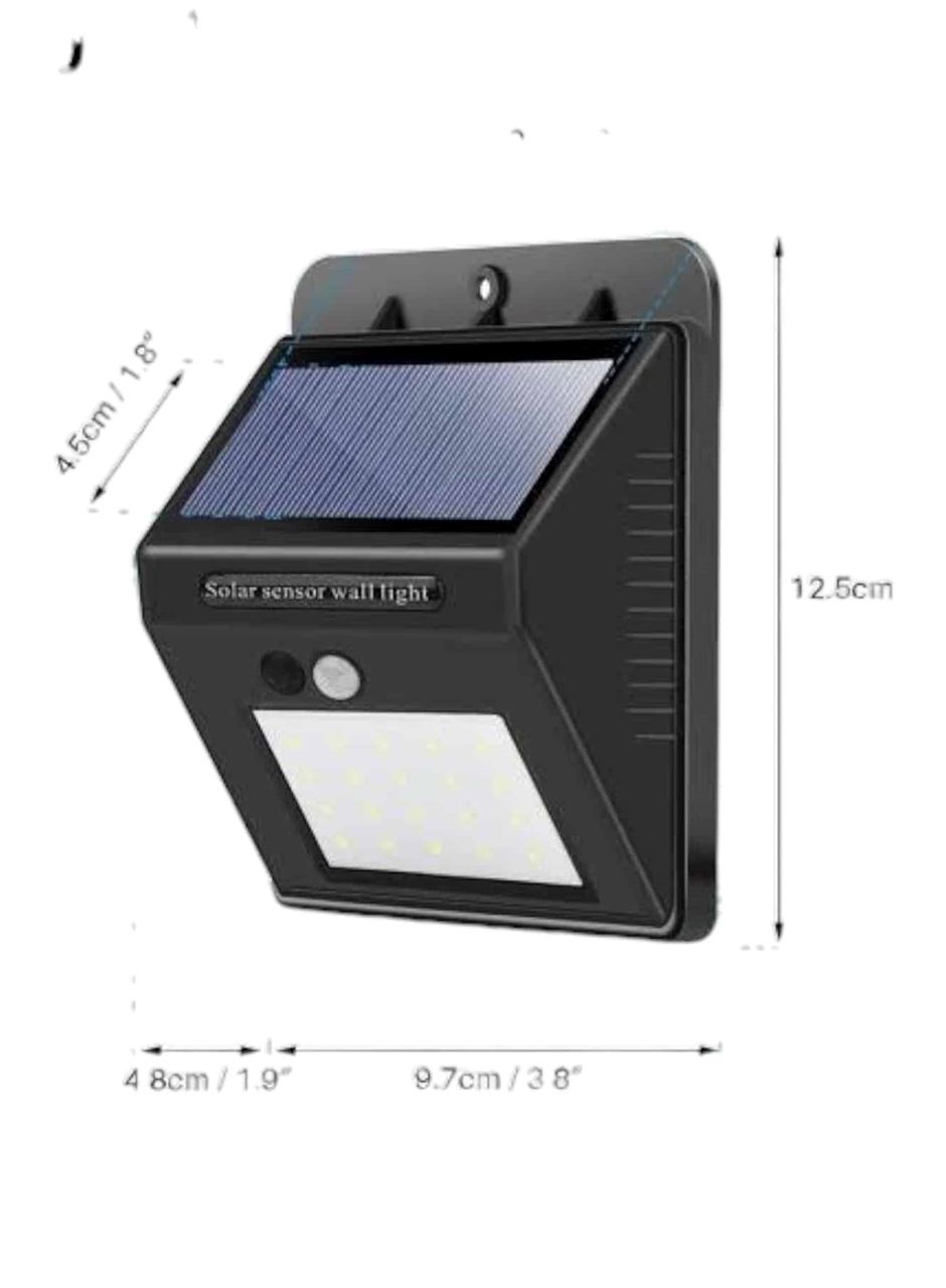 Solar Güneş Enerji Panelli Sensörlü Lamba Enerji Tasarruflu