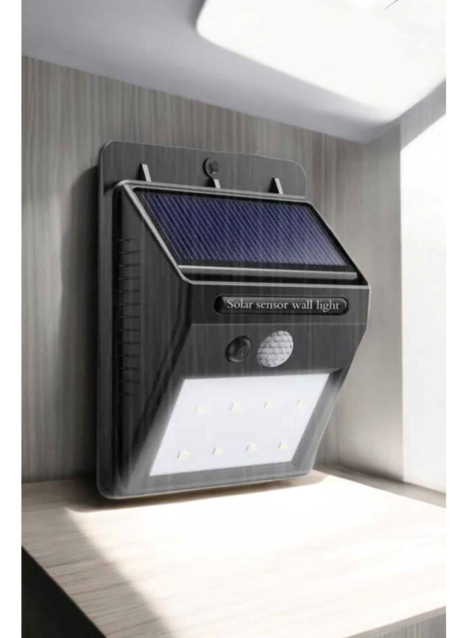 Solar Lamba Giriş, Bahçe Yol Avlu Hareket Sensörlü Led Parlak Gece Su Geçirmez