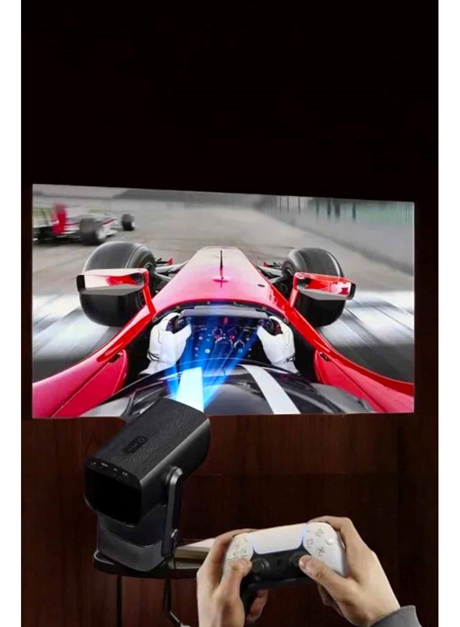 Taşınabilir Sinema Oyun Projektörü Akıllı Projeksiyon Android 11