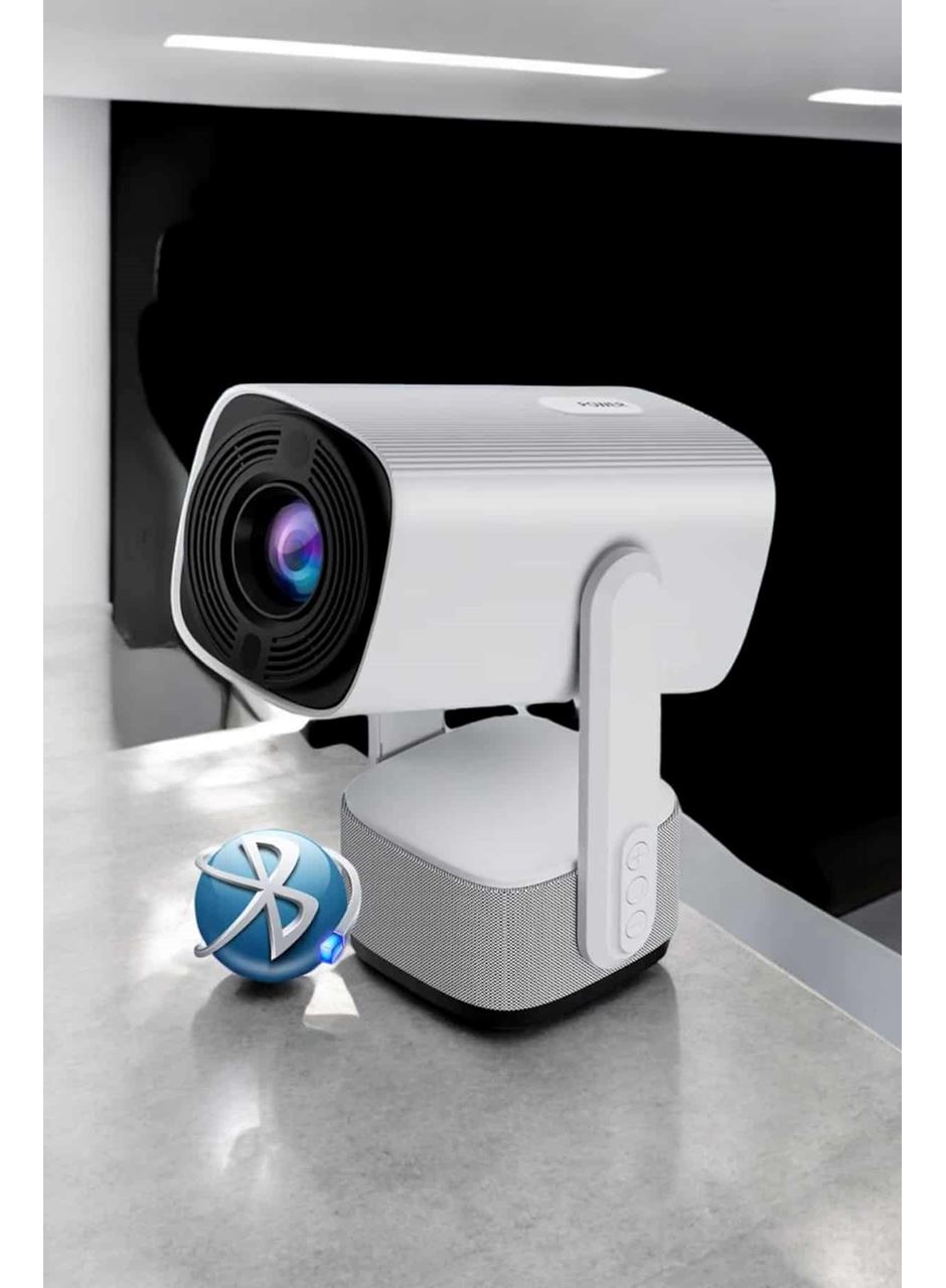 Taşınabilir Sinema Oyun Projektörü Akıllı Projeksiyon Android 11