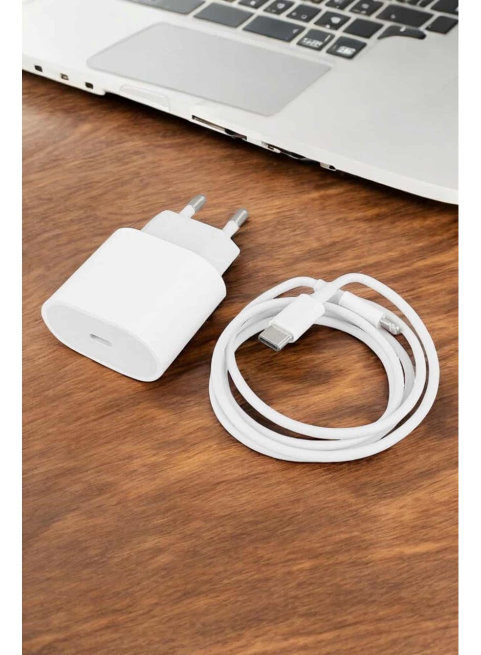 Şarj Aleti İOS 15/15 Pro Max Uyumlu Şarj Adaptörü ve Kablosu