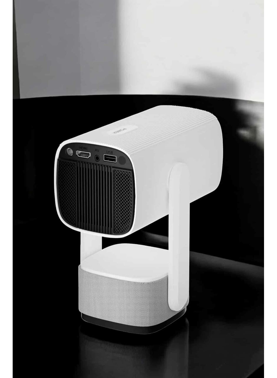 Taşınabilir Sinema Oyun Projektörü Akıllı Projeksiyon Android 11