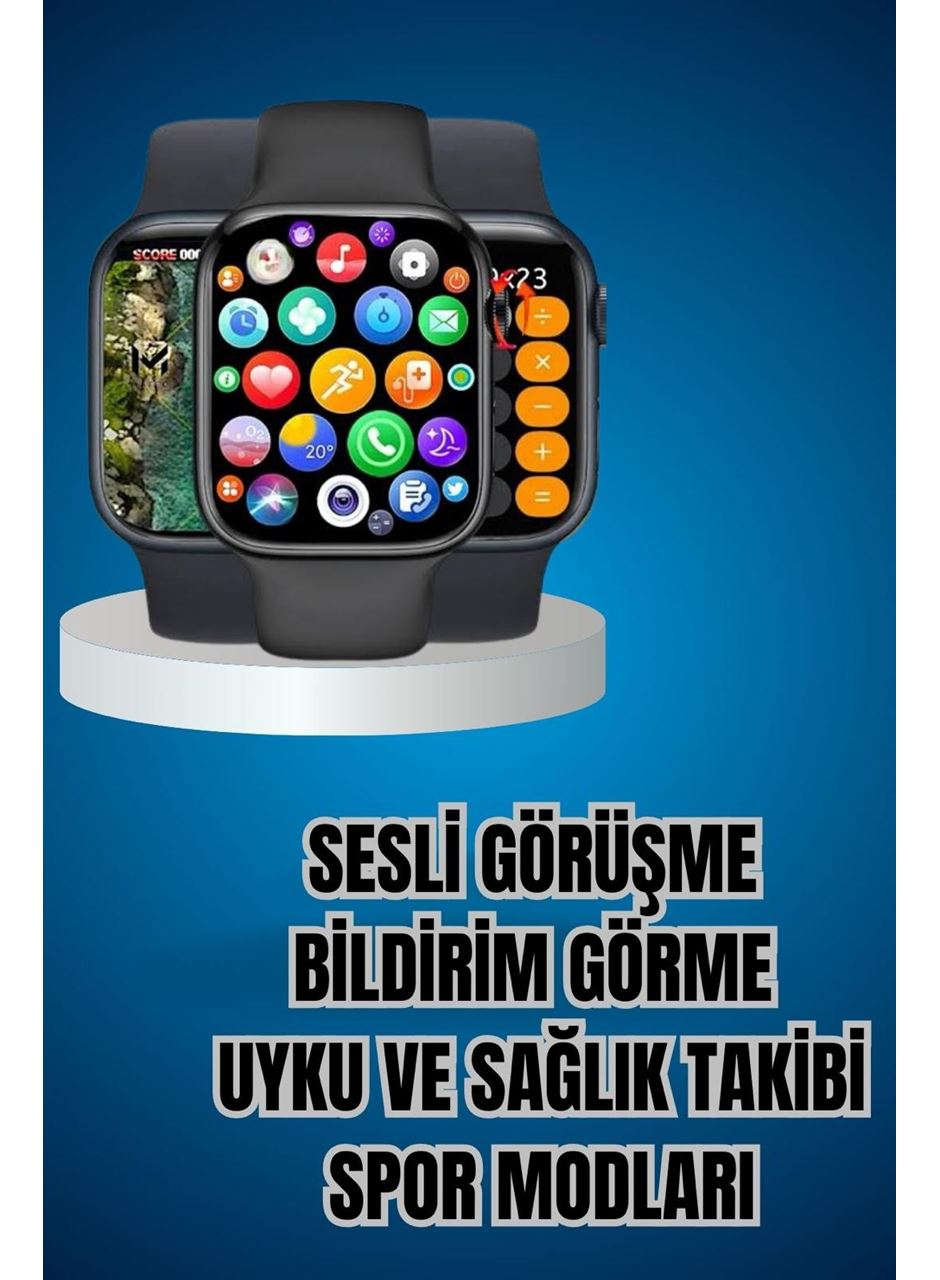 Kaliteli Akıllı Saat ve Kaliteli Bluetooth Kulaklık ANC Özelliği Uzun Pil Ömrü