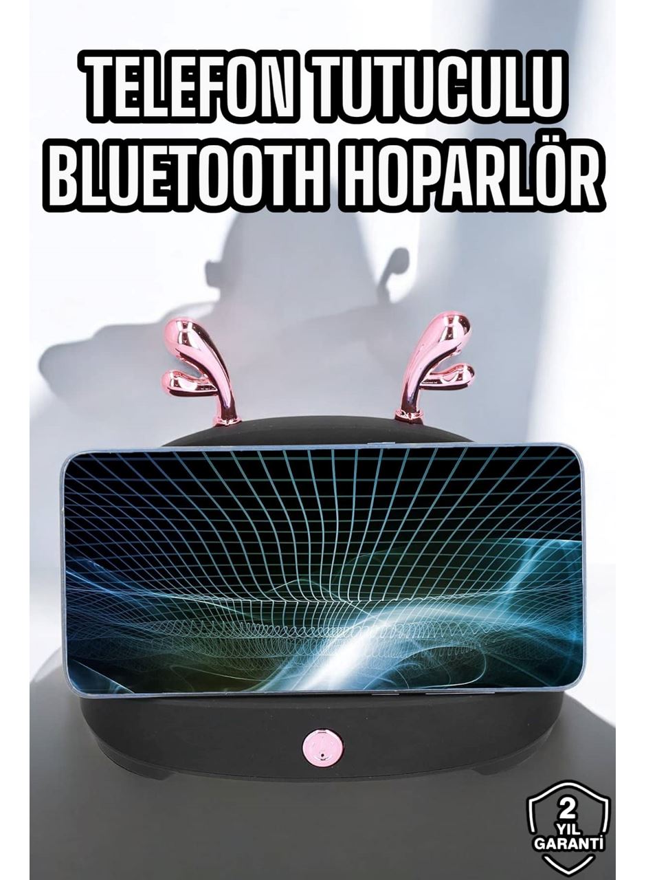 Yeni Nesil Akıllı Hoparlör Telefon Tutacağı Uzun Pil Ömrü Yüksek Ses Kaliteli