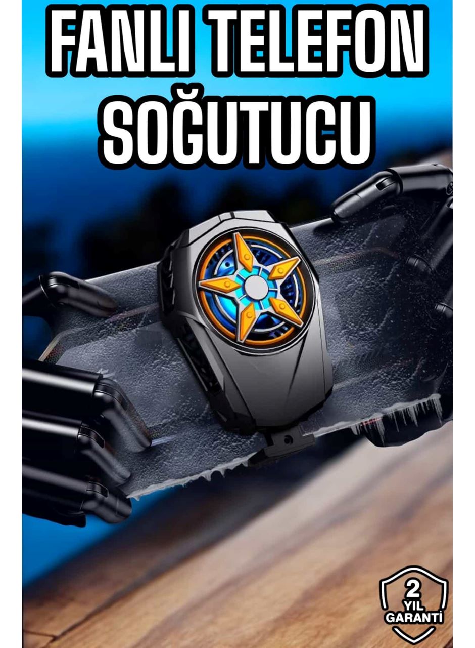 Fanlı Radyatör Soğutucu Telefon Soğutucu Tüm Telefonlara Uyumlu