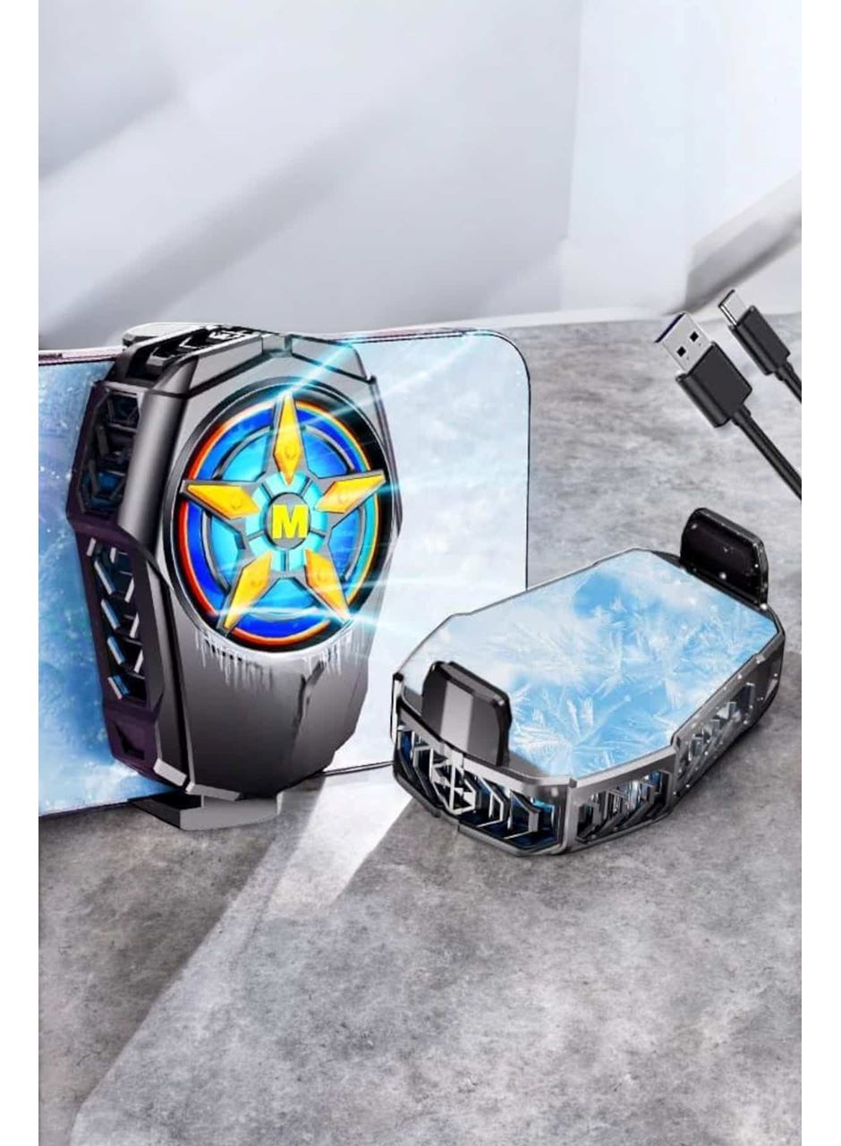 Fanlı Radyatör Soğutucu Telefon Soğutucu Tüm Telefonlara Uyumlu